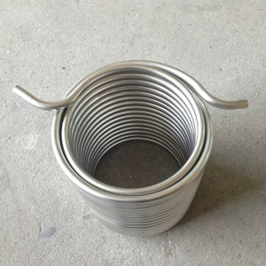 Stainless steel exchanger tube