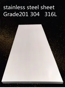 Factory For China 304 316 904L Stainless Steel Sheet 0.3-3mm 3-100mm 600mm 1000mm