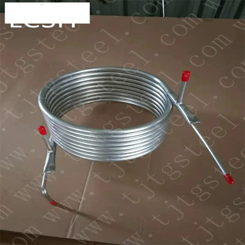 Best Price on Stainless Steel Pipe Astm A312 Tp316/316l - ASTM 304 stainless steel tube for Beer cooling coil heat exchange coil stainless steel elbow Tube – Sihe